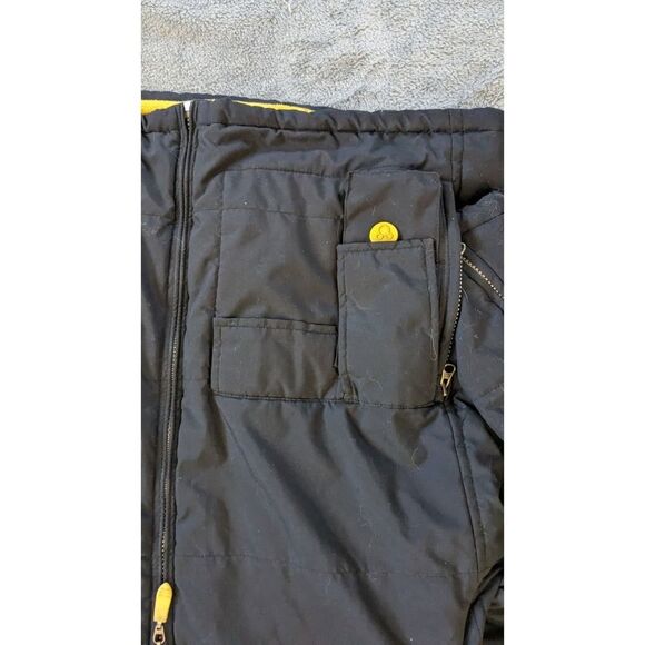 Vintage Disney Store Mickey Mouse Puffer Jacket Navy Size Small - Picture 4 of 6